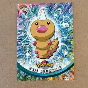 Topps Pokemon Weedle Card